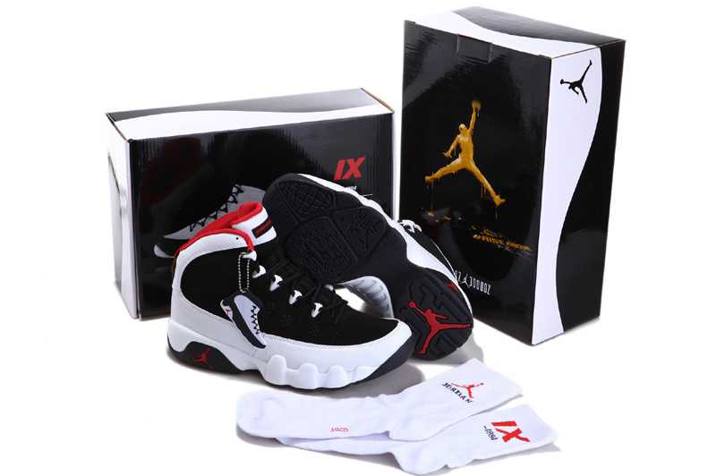 Air Jordan 9 Retro White Vente Chaude Beau Nike Jordan Flight Shop Shoes Skate Pas Cher